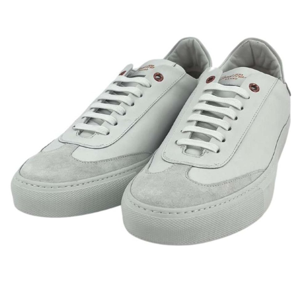 Good Man Brand | Men's Legend Court Sneakers | Triple White | Size 9.5